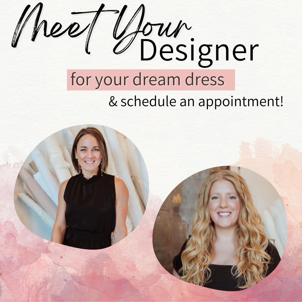 Meet your designer for your dream dress & schedule an appointment | Vanya Custom Bridal Designs | Wichita, KS