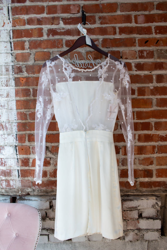 ALEXIS | Little White Dress-Vanya Designs Bridal Shop